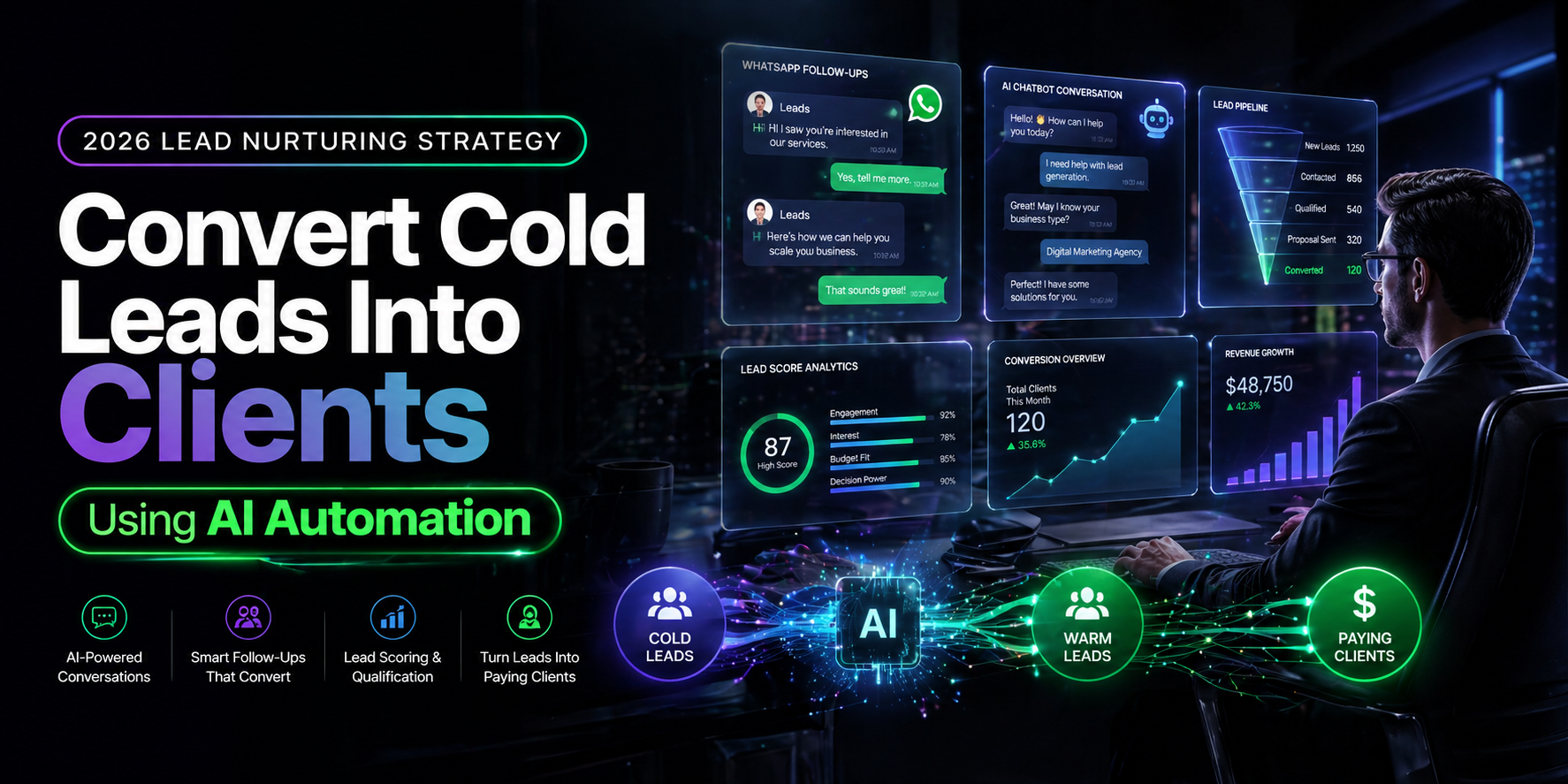 Best Lead Nurturing Strategy to Convert Cold Leads into Clients in 2026